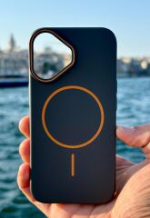 iPhone 16 Dark Magsafe Kılıf – Şık Tasarım, Güçlü Koruma