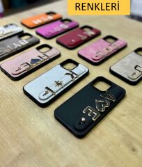 Harfli TutamaçlıE ENA Kılıf – Kişiye Özel Şık Koruma - iPhone 16 Pro Max Uyumlu