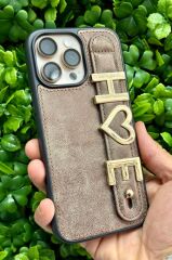 Harfli TutamaçlıE ENA Kılıf – Kişiye Özel Şık Koruma - iPhone 16 Pro Max Uyumlu