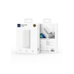 Wiwu Wi-P032 Powerbank 10000mAh – Dual USB-A & Type-C, PD Hızlı Şarj, LED Işıklı Taşınabilir Şarj Cihazı