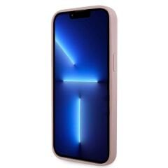 Apple iPhone 15 Pro Max Kılıf Guess Orjinal Lisanslı Taşlı Üçgen Logolu Kapak