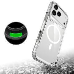 iPhone 17 Pro Uyumlu T-Max Şeffaf Üstün Korumalı Kılıf