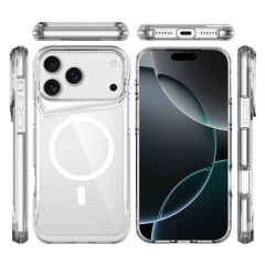 iPhone 17 Pro Uyumlu T-Max Şeffaf Üstün Korumalı Kılıf