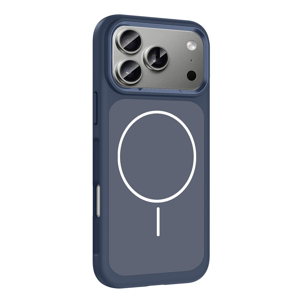 iPhone 17 Pro REMMO Slikon MagSafe Uyumlu Kılıf (LACİVERT) | Kılıfcım.com