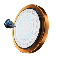 iPhone 17 Pro için Zore CL-12 Kamera Lens Koruyucu (TURUNCU) Safir Cam Parmak İzi Bırakmayan Lens Koruma | Kılıfcım.com CL-12