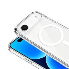 iPhone Air Sararmayan MagSafe Uyumlu Şeffaf Kılıf | Kılıfcım.com