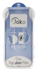 iPhone 17 Pro İçin TAKMA APARATLI 5D PREMİUM Ekran Koruyucu(Kopya)