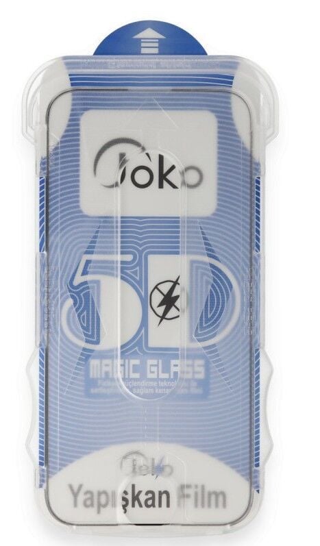 iPhone 17 Pro İçin TAKMA APARATLI 5D PREMİUM Ekran Koruyucu(Kopya)