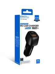 Araç Hızlı Araç Şarj Adaptörü 48W  Şarj Cihazı – USB-C PD 30W + USB-A QC 3.0