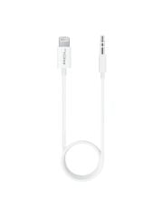 iPhone Uyumlu AUX Kablosu 1.2 Metre 3.5mm to Lightning Düğümlenmez Premium Aux Ses Kablosu