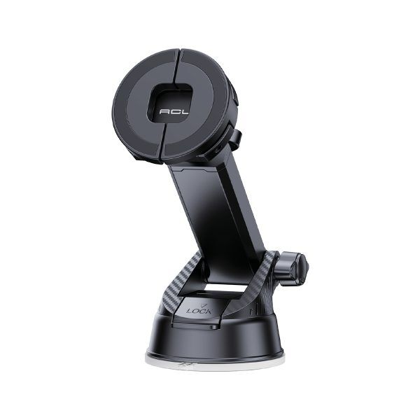 Vantuzlu MagSafe Uyumlu Ayarlanabilir Manyetik Araç Telefon Tutucu – Vantuzlu Konsol ve Cam Telefon Standı